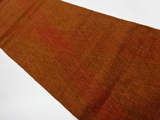 リサイクル　抽象模様織出し名古屋帯